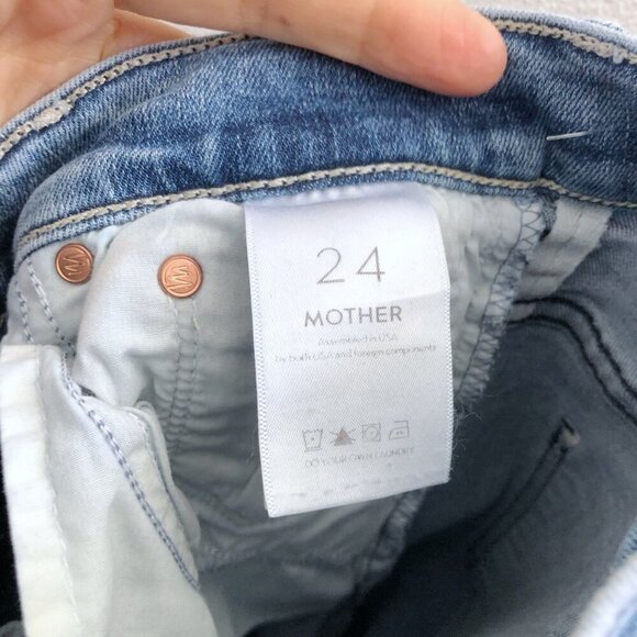MOTHER The Pixie Insider Ankle Size 24 - Picture 10 of 14